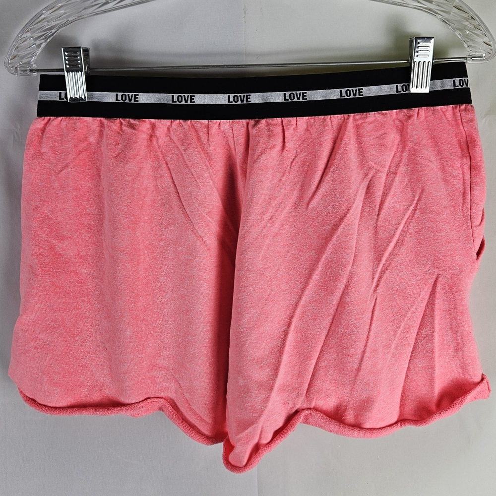 Inspired Hearts Shorts Size L | Summer Athleisure Coquette Preppy Sporty Workout - Picture 6 of 6